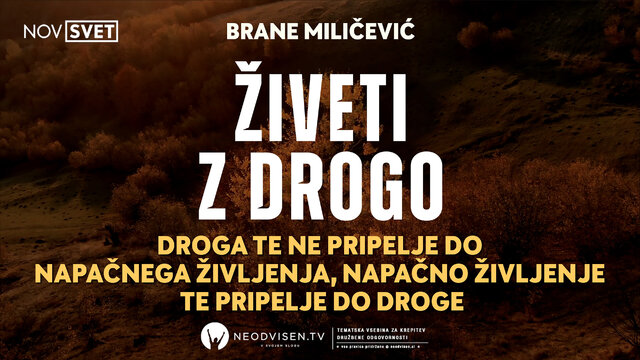 Živeti z drogo