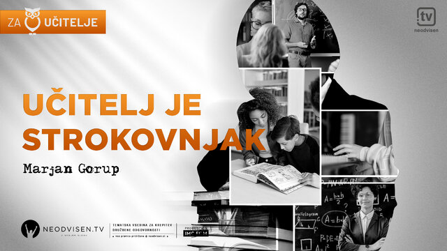 Učitelj je strokovnjak