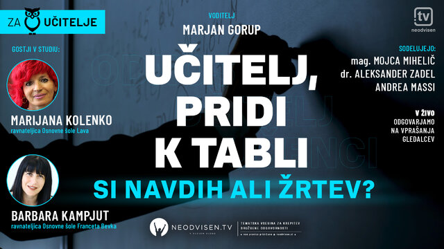 Učitelj, pridi k tabli