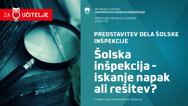 Predstavitev dela šolske inšpekcije