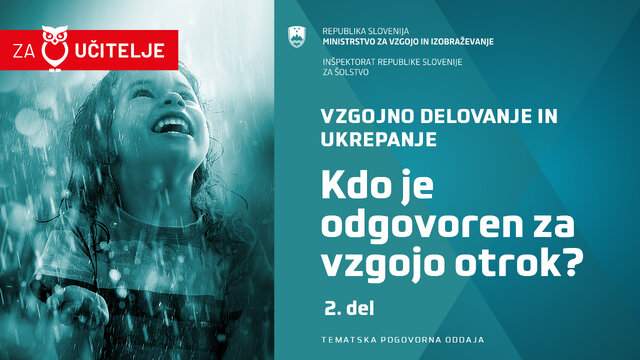 Vzgojno delovanje in ukrepanje 2.del